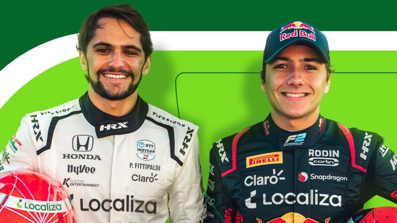 Localiza fecha parceria com Enzo e Pietro Fittipaldi e Felipe Drugovich