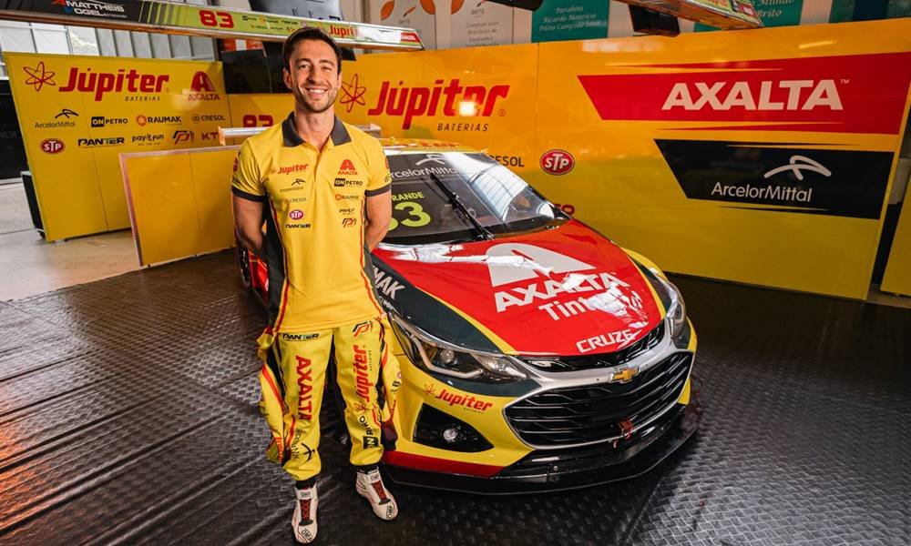 Gabriel Casagrande mostra pintura para temporada de 2024