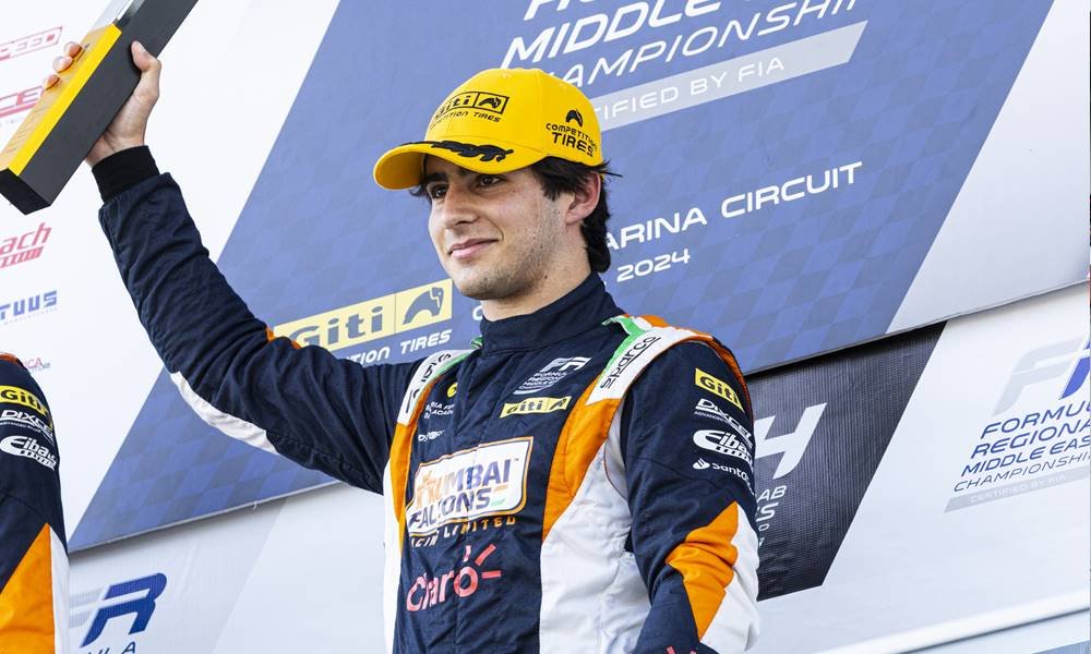 Rafa Câmara vence e sobe para terceiro na Fórmula Regional dos Emirados Árabes