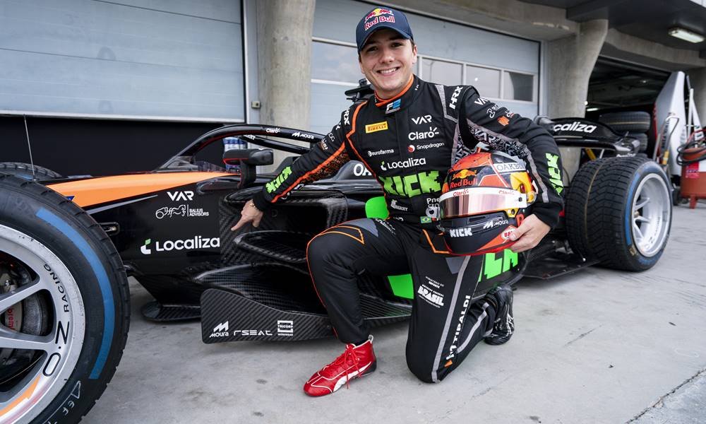 Fórmula 2: Enzo Fittipaldi é destaque nos testes de pré-temporada no Bahrein
