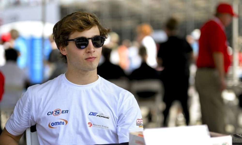 Nic Giaffone volta ao NOLA Motorsport Park e mira bons resultados na USF2000